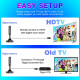 Телевізійна антена HIDB для Smart TV чорний (my-17077)