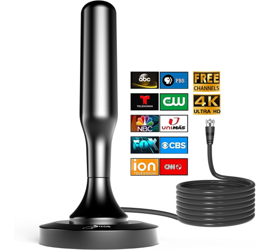 Телевізійна антена HIDB для Smart TV чорний (my-17077)