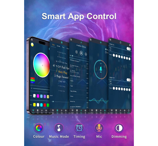 Світлодіодне підсвічування GIPOYENT для телевізора з діагоналлю 45-75 дюймів (my-18090)