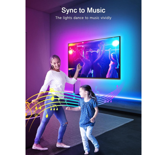 Світлодіодне підсвічування GIPOYENT для телевізора з діагоналлю 45-75 дюймів (my-18090)