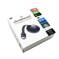 Беспроводная медиаприставка AnyCast Wi-Fi Google 4k Chromecast медиаплеер (my-058)