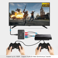 Конвертер компонентов в HDMI, адаптер PORTTA RGB в HDMI, видео конвертер 5 RCA YPbPr (my-4342)