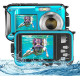 Водонепроницаемая подводная камера Aomdom Full HD 2,7K 48MP с 16-кратным цифровым зумом (my-4010)