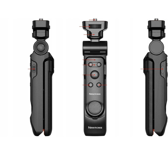 Беспроводной штатив для камери sony canon nikon vlogi черный (my-18105)