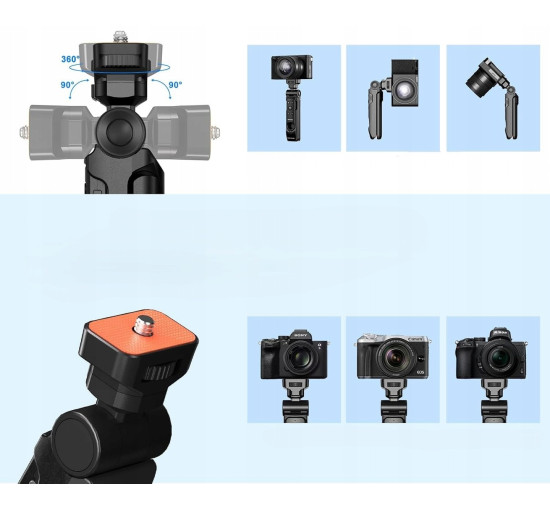 Беспроводной штатив для камери sony canon nikon vlogi черный (my-18105)