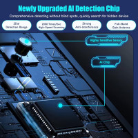 Детектор прихованих камер жучків антишпигун прослуховування GPS-трекер Acbaeta M18 (my-18141) Детектор прихованих камер жучків антишпигун прослуховування GPS-трекер Acbaeta M18 (my-18141)