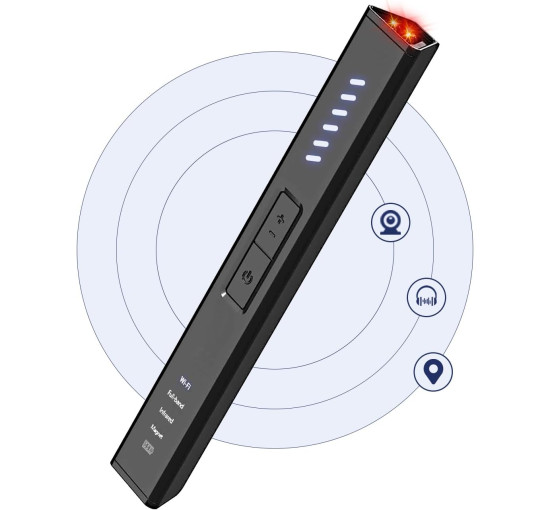 Детектор скрытых камер жучков антишпион прослушивание GPS-трекер Acbaeta M18 (my-18141) Детектор скрытых камер жучков антишпион прослушивание GPS-трекер Acbaeta M18 (my-18141)