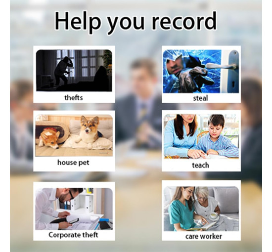 Портативная мобильная скрытая камера с питанием от аккумулятора KUIYIXUE K6 (my-18137)