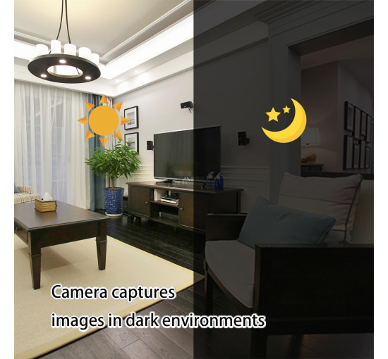 Портативная мобильная скрытая камера с питанием от аккумулятора KUIYIXUE K6 (my-18137)