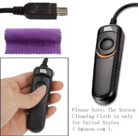 Дротовий пульт дистанційного керування для камери Pixel RC201-DC2 сумісний з Nikon, довжина кабелю: 120 см (my-15068)