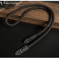 Ремень на шею беззеркальной камеры Leica Nikon Fuji Pentax Canon Panasonic Sony, черный (my-15252)