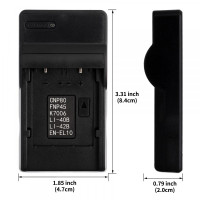 Ультратонкий зарядний пристрій USB для акумулятора камери Fujifilm NP-45 (my-15321)