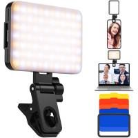 Портативне світлодіодне відеосвітло з 4 кольоровими фільтрами K&F Concept ємністю 2000 мАг (my-4151)