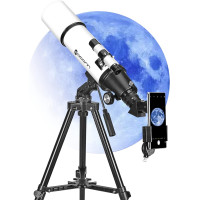 Компактный портативный телескоп-рефрактор EACONN LMK17 с апертурой 80 мм и 600 мм (my-2020)