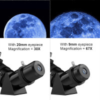 Компактний портативний телескоп-рефрактор EACONN LMK17 з апертурою 80 мм та 600 мм (my-2020)