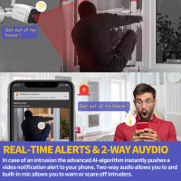 Уличная камера видеонаблюдения Septekon S50 белый (my-18044)