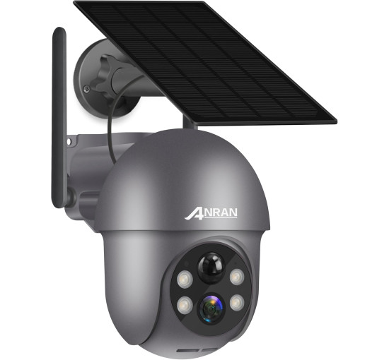 Бездротова вулична камера відеоспостереження ANRAN Q1 PRO сірий (my-17218)