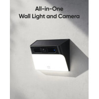 Сонячна камера безпеки Eufy Security Solar Wall Light Cam S120 Бездротовий відкритий камера 2K (my-18013)