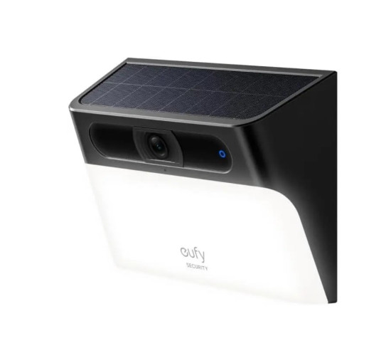 Сонячна камера безпеки Eufy Security Solar Wall Light Cam S120 Бездротовий відкритий, камера 2K (my-18013)