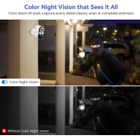 Беспроводная камера видеонаблюдения 1080 ClipBlur M9 (my-18117)