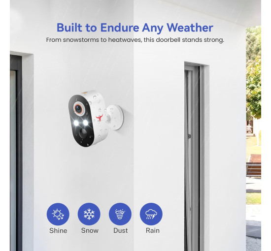 Бездротова камера відеоспостереження 1080 ClipBlur M9 кольорове нічне бачення (my-18117)