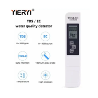 Комбінований солемір Kelilong Electron та кондуктометр TDS/EC метр TЕС-1 (0-5000 ppm, 0 - 9990 µS/cm) (my-4239)