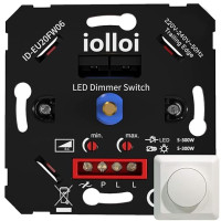Светодиодный диммер iolloi LED Dimmer, 3-300 Вт скрытого монтажа (my-1070)