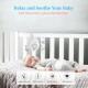 Генератор шума для сна новорожденных детей Rainbuvvy с 20 успокаивающими звуками (my-4253)