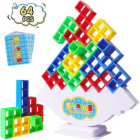 Гра-балансування для будівельних блоків Jiosdo Tetris 64 іграшки (2020-10B) (my-12009)