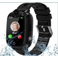 Детские смарт-часы с функцией телефонных звонков черный (my-14075)