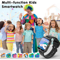 Дитячий розумний годинник SYEEKOM D07, сенсорний екран HD, камера, будильник, музичний плеєр, головоломка, іграшки (my-9080)