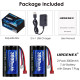 Литий-ионный аккумулятор URGENEX 3000 мАч 7,4 В с разъемом Deans T Plug 2S (my-17194)