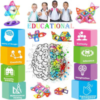 Магнитная развивающая и творческая игра для детей Desire Deluxe МББ01522602 94 части (my-14037)