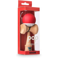 Кендама KROM POP LOL для новичка красный (my-14052)