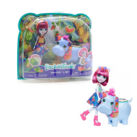 Лялька Enchantimals бегемот Хедда з великим звірятком Mattel FKY72/GFN56 (my-12021)