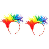 Радужная повязка на голову MERRYHAPPY (my-12016)