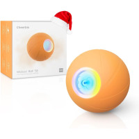 Інтерактивна іграшка м'ячик для маленьких собак до 16 кг. Cheerble Wicked Ball SE Помаранчевий (my-4031)
