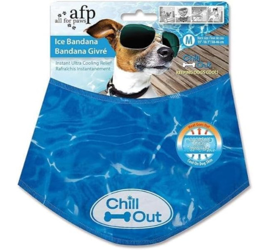 Бандана для собак ALL FOR PAWS VP7080 Chill Out Ice розмір S (my-12104)