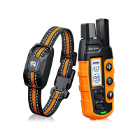 Ошейник для дрессировки собак Bousnic RS2A с дистанционным управлением, дистанционный диапазон 1км, IP67 (my-4360) Б/У