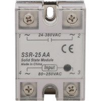 Твердотельное реле EVURU SSR-10AA 25AA 40AA SSR однофазное (my-4365)