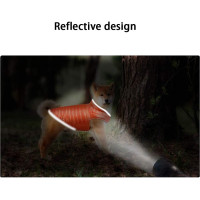 Светоотражающая водонепроницаемая двусторонняя куртка для собак Blue Dream Island, размер 2XL, синий/желтый (my-15327)