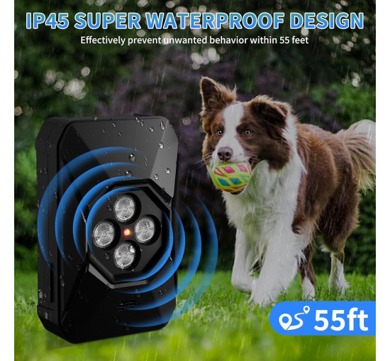 Антилай для собак ультразвуковое устройство с 3 режимами SOLITUZURODE (my-18148)