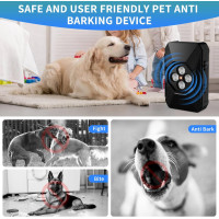 Антилай для собак ультразвуковий пристрій з 3 режимами SOLITUZURODE (my-18148)