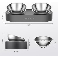 Комплект мисок з підставкою для котів PETKIT F4 (my-15173)