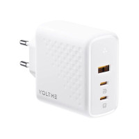 Зарядний пристрій для смартфонів, планшетів VOLTME Revo 100 GaN III White (V2026) (my-1030)