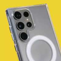 Чохол WAVE Clear Case (PC+TPU) із магнітним кільцем Samsung Galaxy S24 Plus (my-6150)