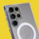 Чохол WAVE Clear Case (PC+TPU) із магнітним кільцем Samsung Galaxy S24 Plus (my-6150)