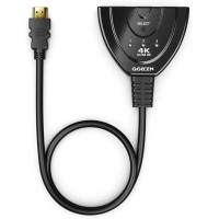 Переключатель QGECEN HDMI Switch Splitter 3 in 1 Out HDMI Switch, HDMI Splitter, HDMI Hub черный (my-6152)