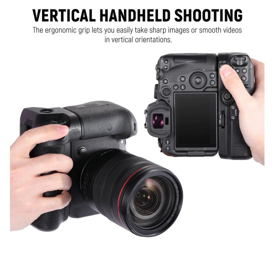Змінний акумуляторний блок NEEWER BG-R10 для Canon EOS R5 R5C R6 Mark II (my-8028)