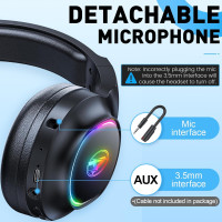 Беспроводная игровая гарнитура Awinnasey PH1 с микрофоном, цвет Deep Black (my-6034)